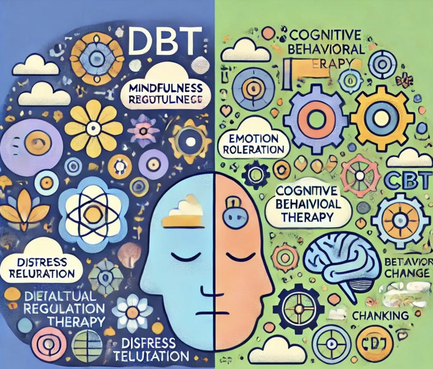 differences between cbt and dbt